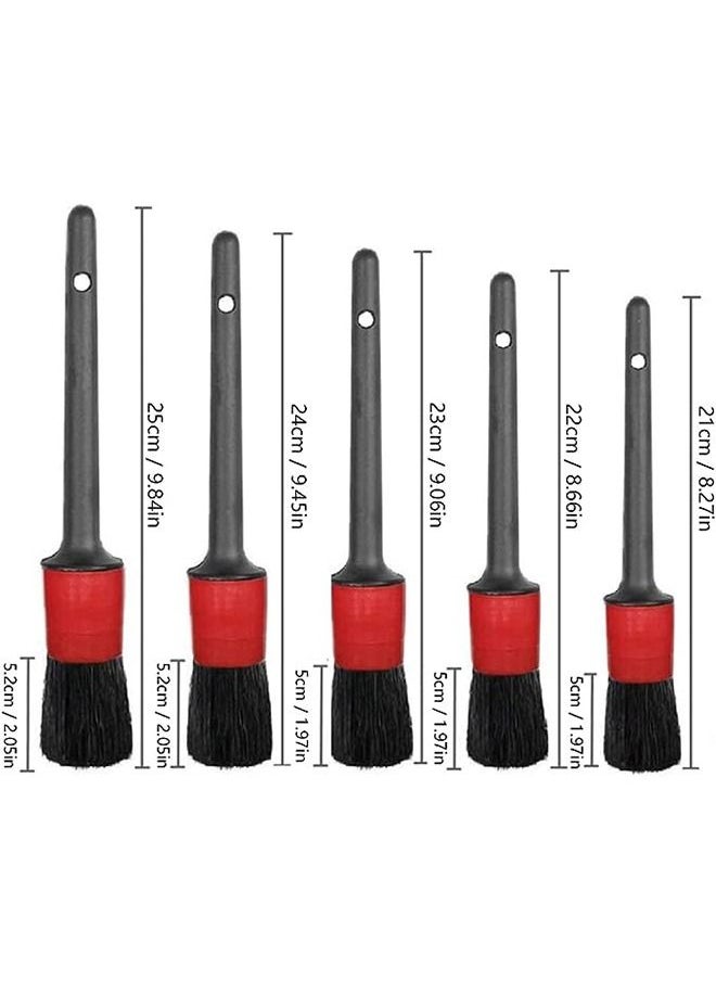 Arabest 27 PCS Drill Cleaning Brush Attachment,Automotive Interior and Exterior Cleaning Brush Set,Includes Scrubbing Pad,Sponge,Body Cleaning Brush,Car Wash Mitt,Vent Cleaning Brush,Household Cleaning Cloth.  - Image 2