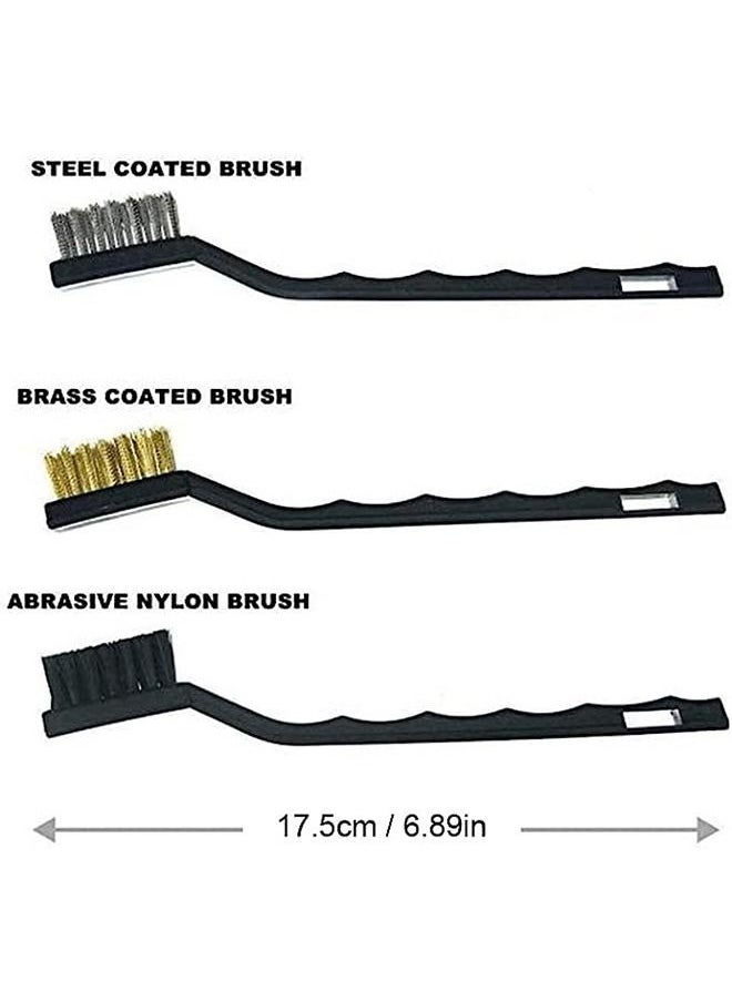 Arabest 27 PCS Drill Cleaning Brush Attachment,Automotive Interior and Exterior Cleaning Brush Set,Includes Scrubbing Pad,Sponge,Body Cleaning Brush,Car Wash Mitt,Vent Cleaning Brush,Household Cleaning Cloth.  - Image 3