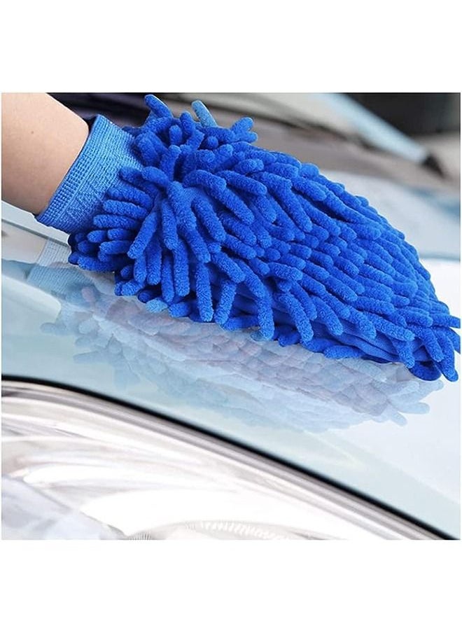 Arabest 27 PCS Drill Cleaning Brush Attachment,Automotive Interior and Exterior Cleaning Brush Set,Includes Scrubbing Pad,Sponge,Body Cleaning Brush,Car Wash Mitt,Vent Cleaning Brush,Household Cleaning Cloth.  - Image 5