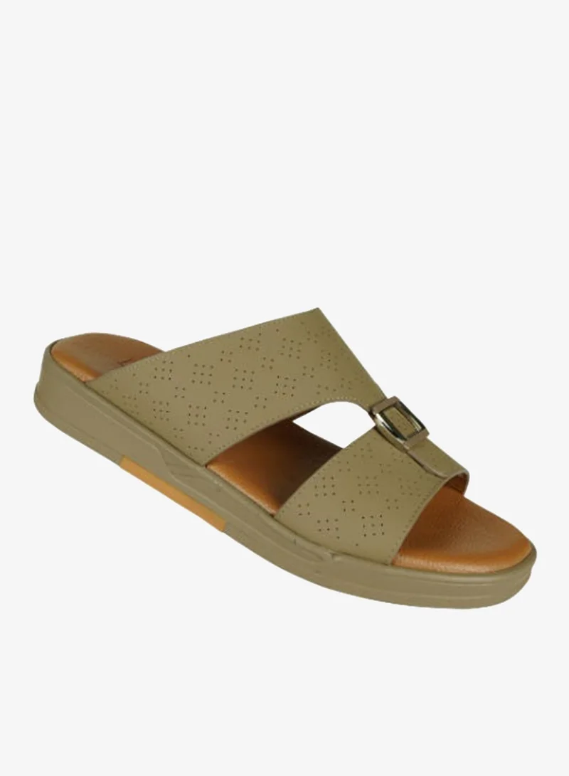 Barjeel Uno Mens Elegant Sandals MSA-119 Beige