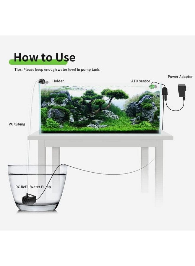 Fzone Aquarium Ato Auto Top Off Refilling System With Dual Optical Sensor For Both Reef And Fresh Tank （360P) - Image 3