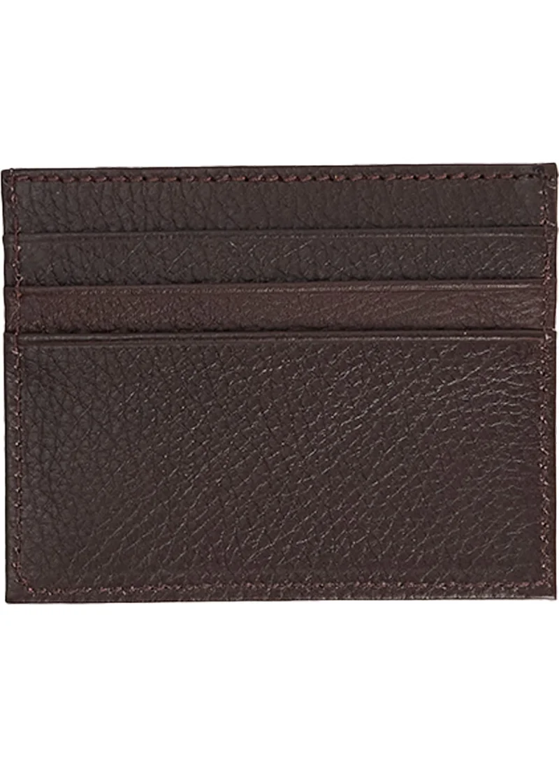 Tudors Men's Leather Brown Wallet