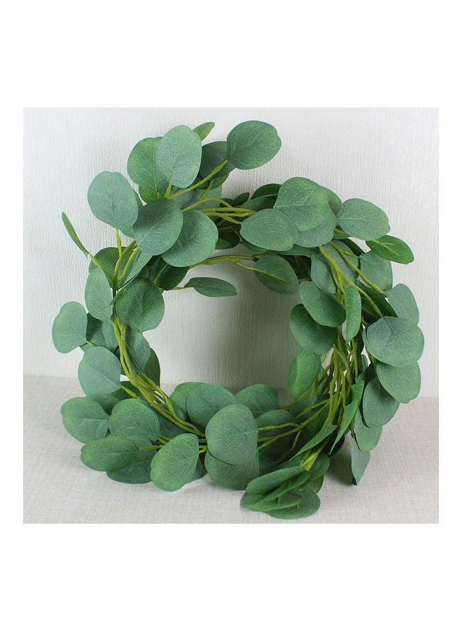 NIBEMINENT Artificial Hanging Leaf Vine Green 2meter 