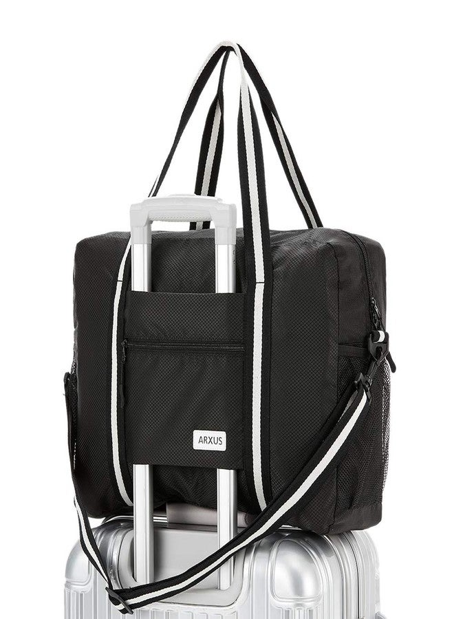 Arxus Foldable Tote Bag for Travel Expandable Lightweight Carry On Luggage 22L Packable Duffle Bag for Traveling - Image 1