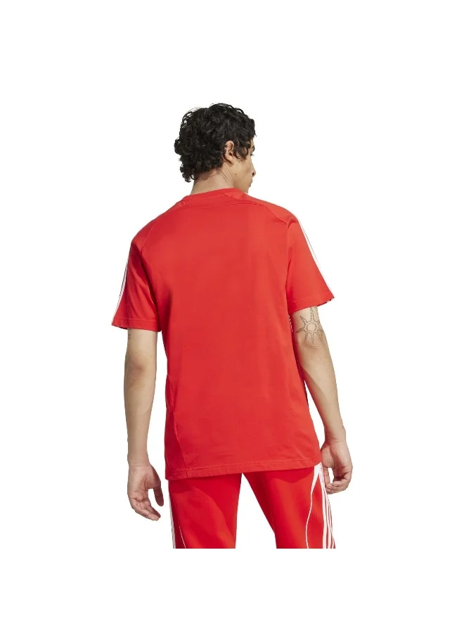Adidas Fcb Ubp Tee Red Football T-Shirts For Men XS