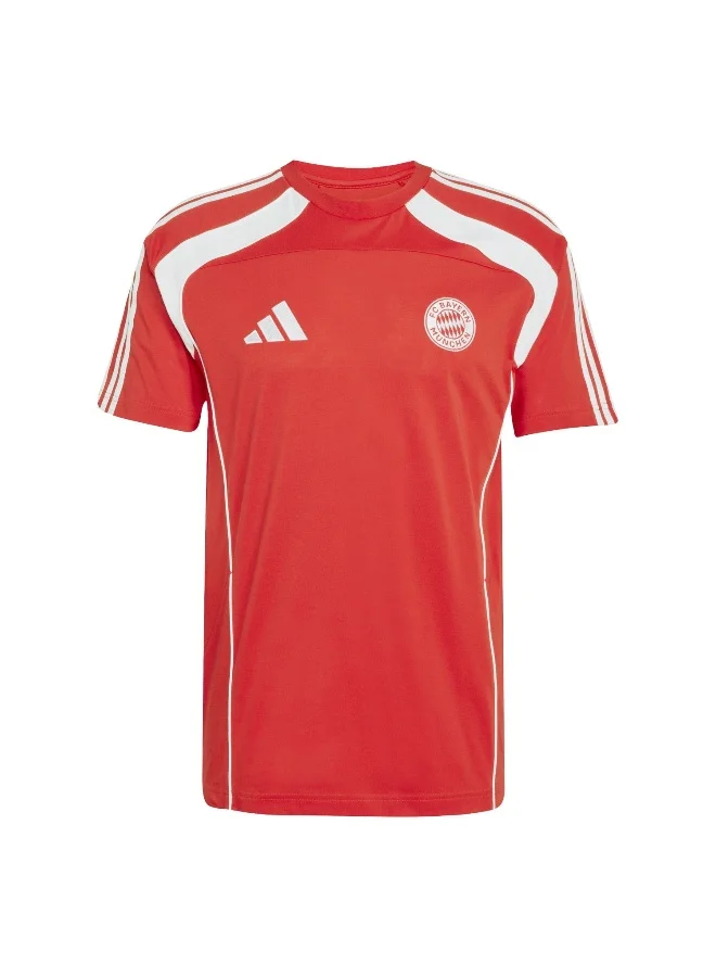 adidas Fcb Ubp Tee Red Football T-Shirts For Men XS