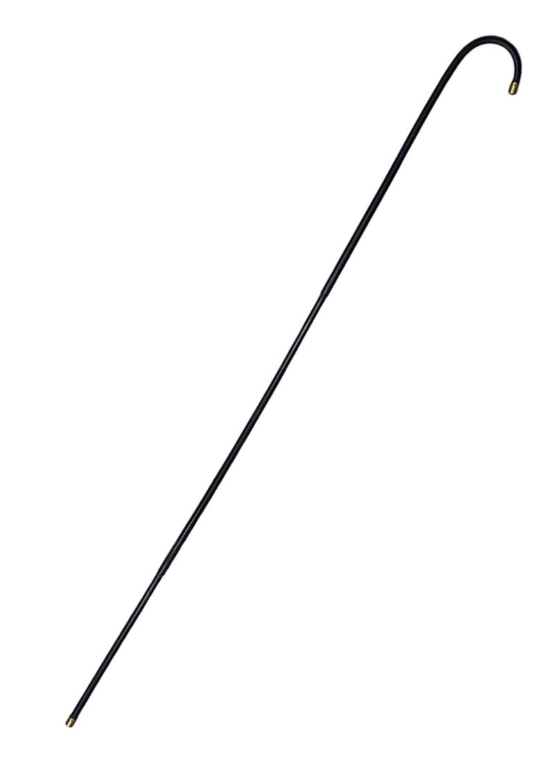 ALSAQER Alsaqer Premium Rattan Stick Bended for Arabs Party Stick | Arabic Traditional Dance Stick for National Day & Festivals (Khezran) | National Day Stick-Black / Beige  - Image 3