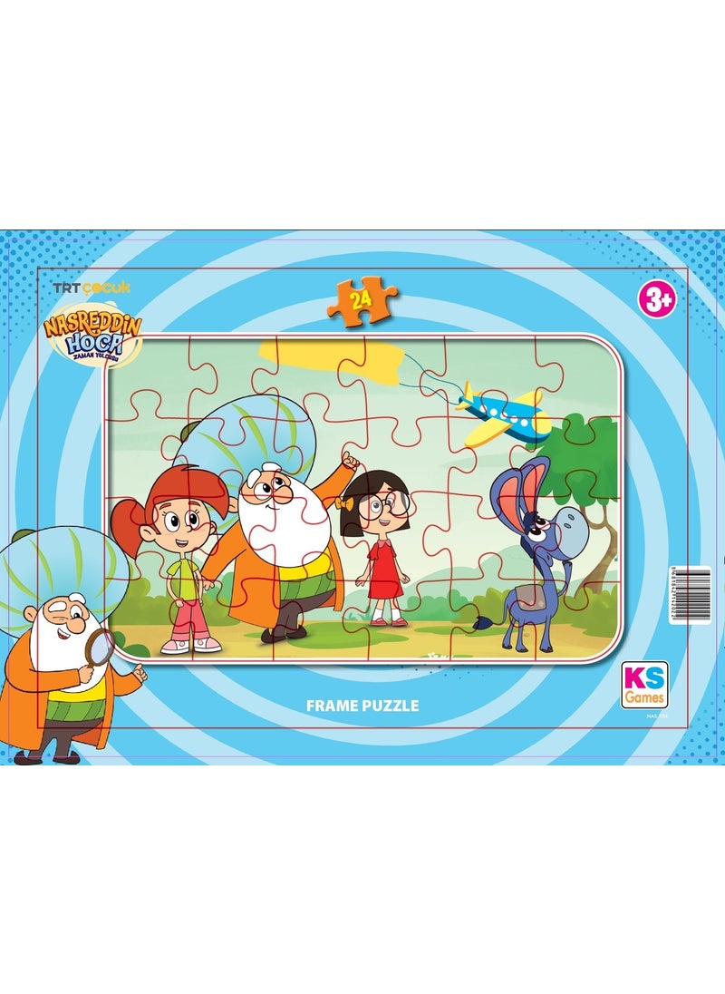 KS Games Nasrettin Hoca 24 Piece Frame Puzzle NAS704 