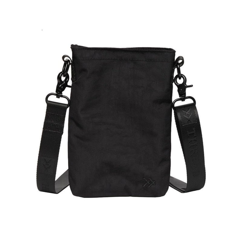 Thread Wallets Small Pocket Sling for Women & Men, Simple Purse and Bag for Concerts & Walking (Black) - Image 1
