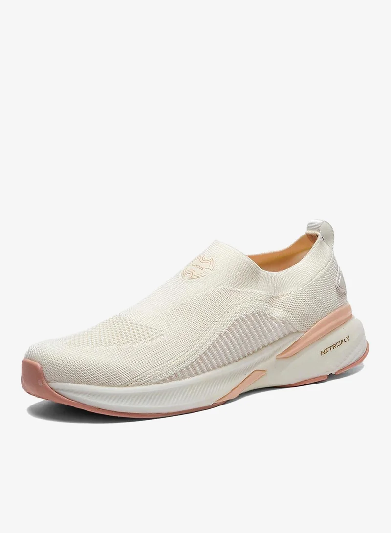 CAMPUS Off Wht/Peach Women's Slip On Shoes - Lightweight, Timeless for Everyday Walk for Women | Best Price UAE
