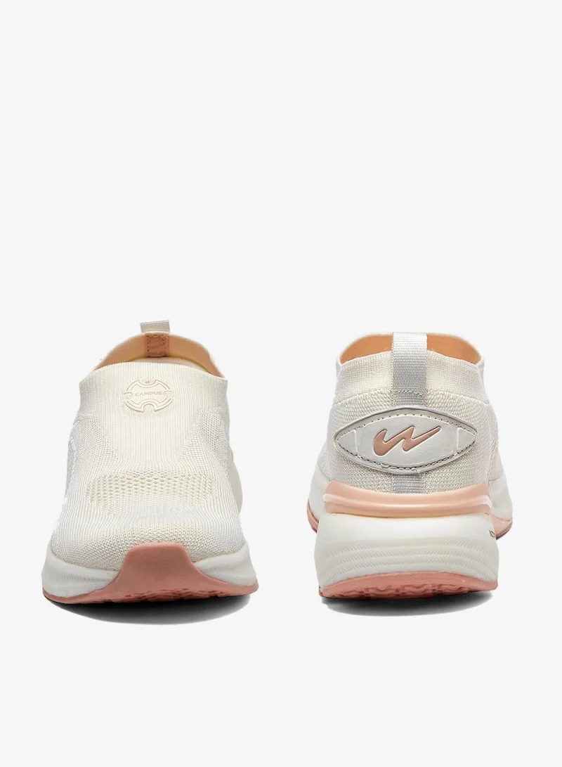 CAMPUS Off Wht/Peach Women's Slip On Shoes - Lightweight, Timeless for Everyday Walk for Women | Best Price UAE