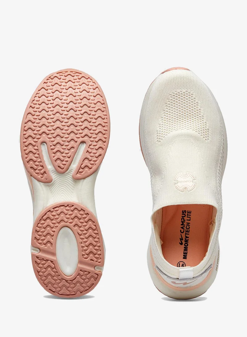 CAMPUS Off Wht/Peach Women's Slip On Shoes - Lightweight, Timeless for Everyday Walk for Women | Best Price UAE