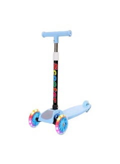 Kick Scooters for Kids, Scooter for Child Toddler Kick Scooter with Foldable, 4 Adjustable Height, Light Up Wheels for Ages 2-12Kids Balance Exercise(Blue) - pzsku/ZBFE51FE1472A207B7ACFZ/45/_/1729143263/257f3653-1265-4c9c-85cb-578f4a383f4d