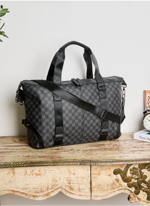 Printed Duffle Bag