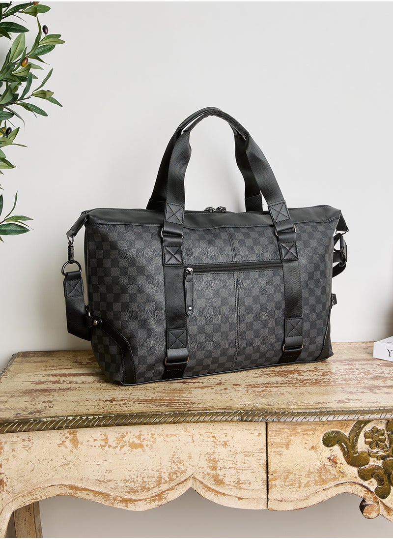 Printed Duffle Bag