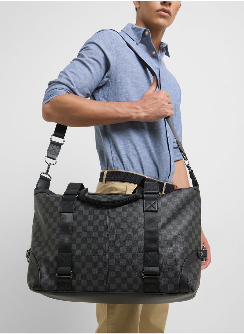 Printed Duffle Bag
