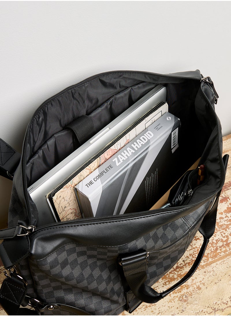 Printed Duffle Bag
