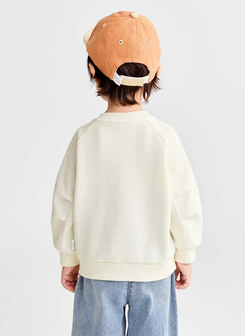 Balabala Toddler Boy Round neck sweatshirt