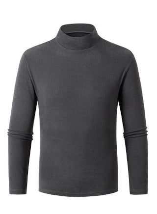 Men's Autumn/Winter Simple High Neck Long Sleeve T-shirt - pzsku/ZBFE5935F836EFC0CC48AZ/45/_/1671237013/5f8c7f39-5e46-4e27-9663-a56dd6fef943