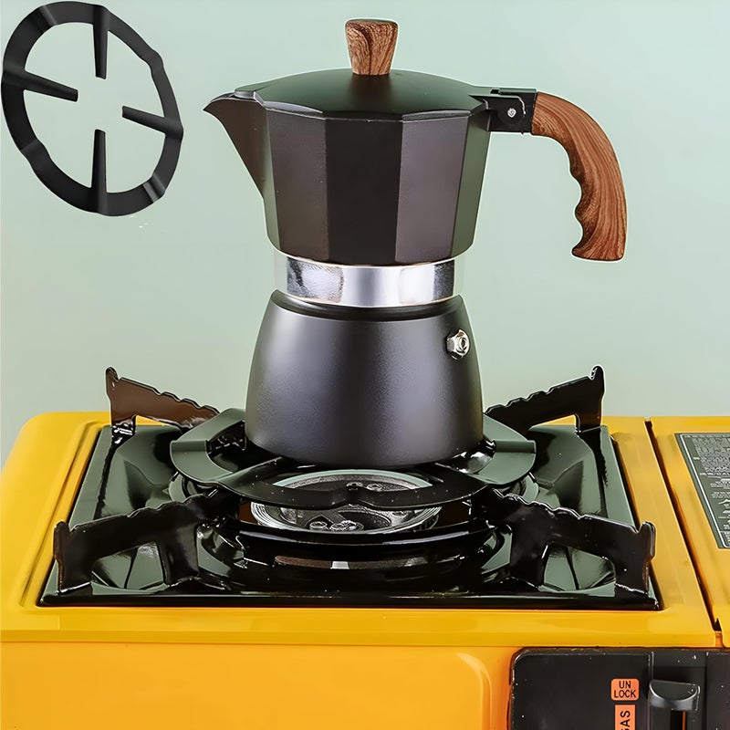 Coffee Pot Holder - Stainless steel heat diffuser ring provides a tight and secure fit to efficiently place coffee pots or small pots on various burner sizes - Image 5