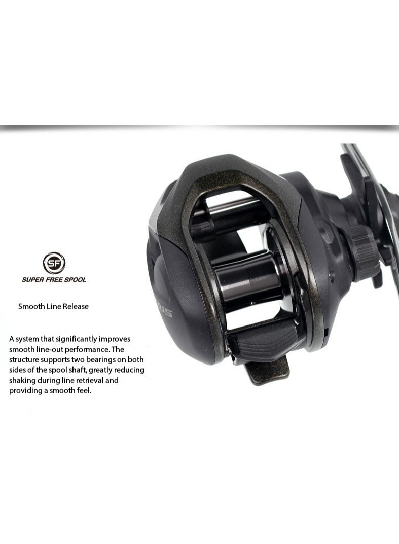 شيمانو SHIMANO CAIUS 2024 150HG لليد اليمنى 7.2 سرعة، بكرة صيد شيمانو، بكرة صيد عالية الجودة، بكرة صيد القارب، بكرة صيد الشاطئ، بكرة صيد السمك بالجيجينج - Image 5