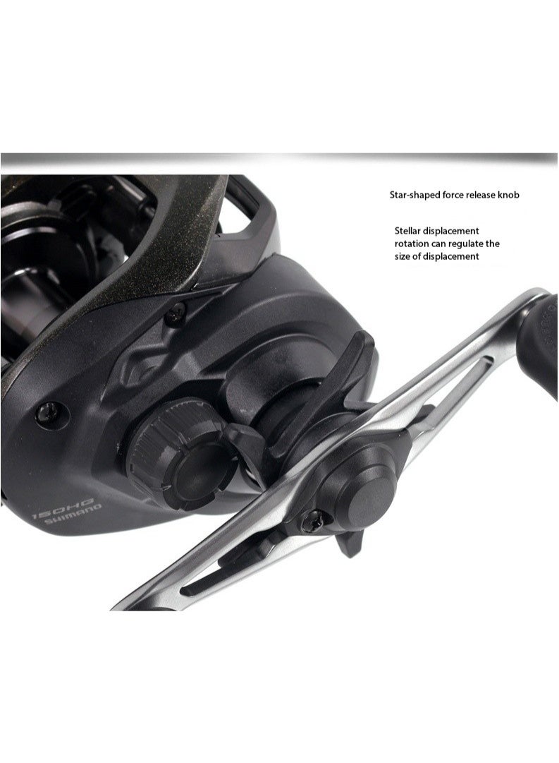 شيمانو SHIMANO CAIUS 2024 150HG لليد اليمنى 7.2 سرعة، بكرة صيد شيمانو، بكرة صيد عالية الجودة، بكرة صيد القارب، بكرة صيد الشاطئ، بكرة صيد السمك بالجيجينج - Image 4