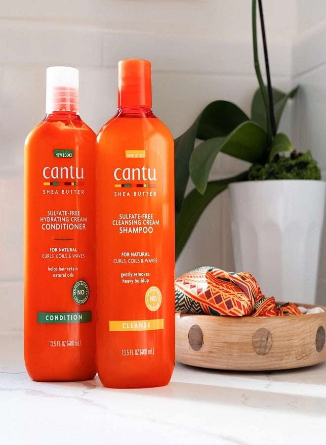 Cantu Hydrating Cream Conditioner With Shea Butter 400ml - Image 5