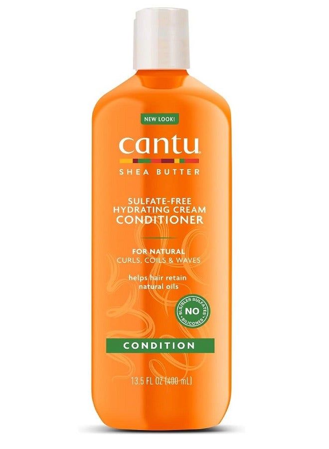 Cantu Hydrating Cream Conditioner With Shea Butter 400ml - Image 1