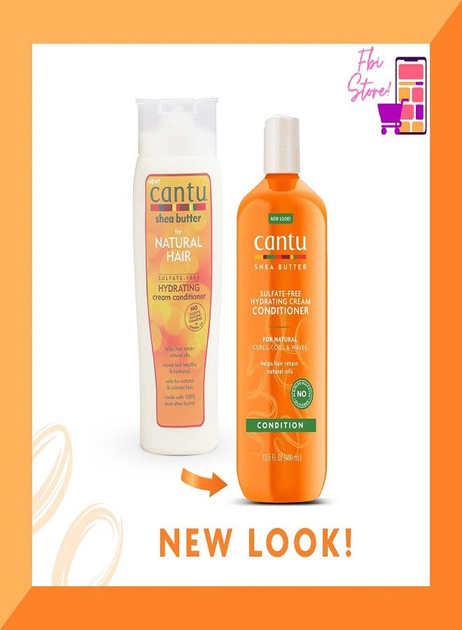 Cantu Hydrating Cream Conditioner With Shea Butter 400ml - Image 2