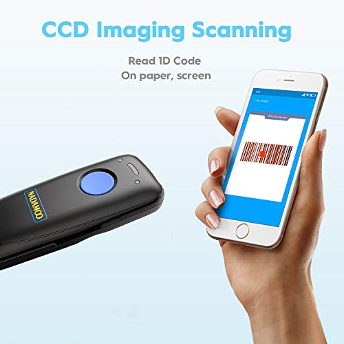NADAMOO 1D Wireless Barcode Scanner Compatible with Bluetooth, with Charging Dock, Portable USB Bar Code Scanner for Inventory, 2.4G Wireless & Wired Barcode Reader for Tablet iPhone iPad Android iOS - Image 5
