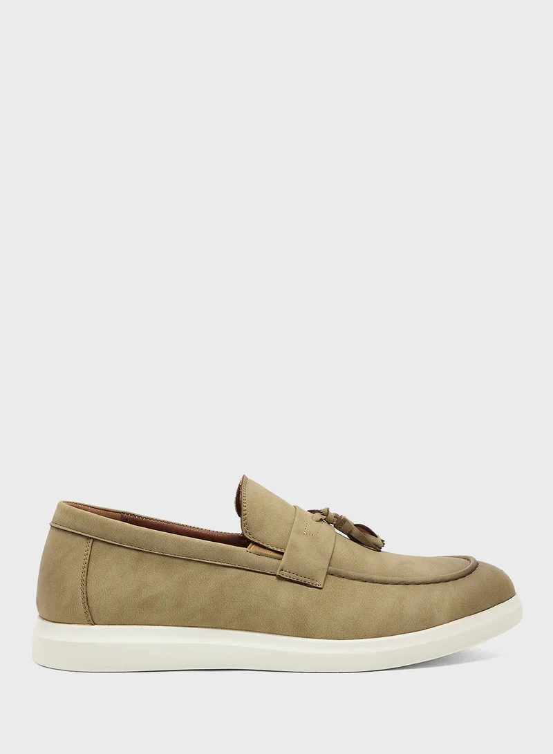 روبرت وود Smart Casual Lassel Loafer Slip Ons