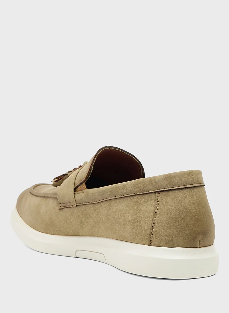 روبرت وود Smart Casual Lassel Loafer Slip Ons