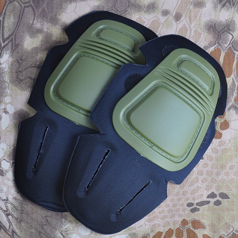 Generic Frog suit protectors tactical knee pads elbow pads set real CS field equipment spot wholesale durable green knee pads