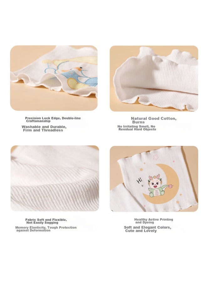 Lovebox Aibaoshi Baby Belly Band, Autumn And Winter Double-layer Belly Protection, Infant Navel Guard, Newborn Cold Prevention Belly Cover, 2 Dragon Baby S232 - Image 2