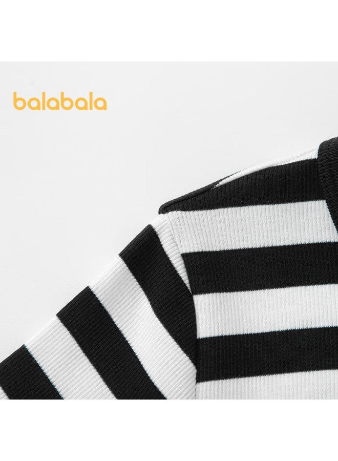 Balabala Girls' Dress Children's Dress Summer Clothing Medium And Large Children's Fake Two-piece Sweet Fashion 208225111012 - Image 4