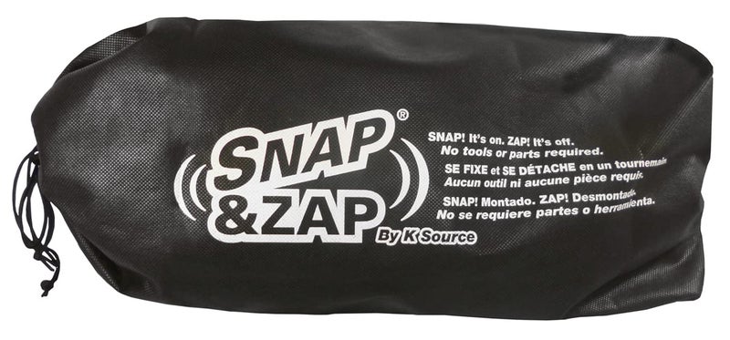 K Source Snap & Zap Custom Towing Mirror Pair for Ford F150, Black - Image 4
