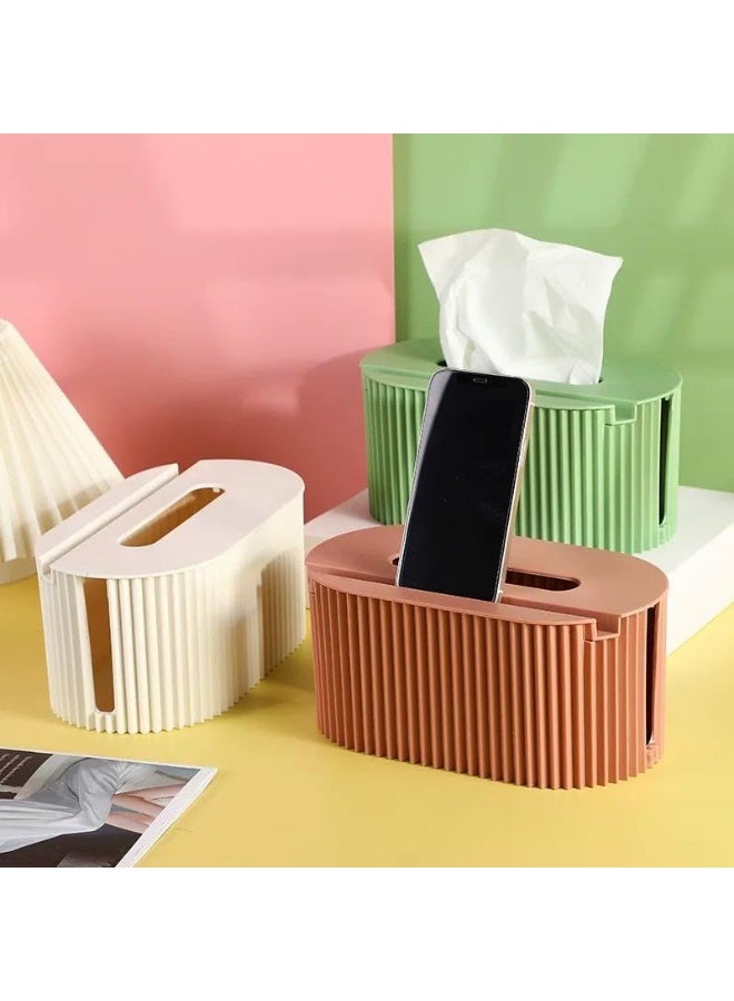 Cable Organizer Box, Wire Box Socket Storage Box with Cover, Strip Shaped Cable Organizer for Hiding Cables and Power Cables, Insulated Connection for Home Office - Image 5
