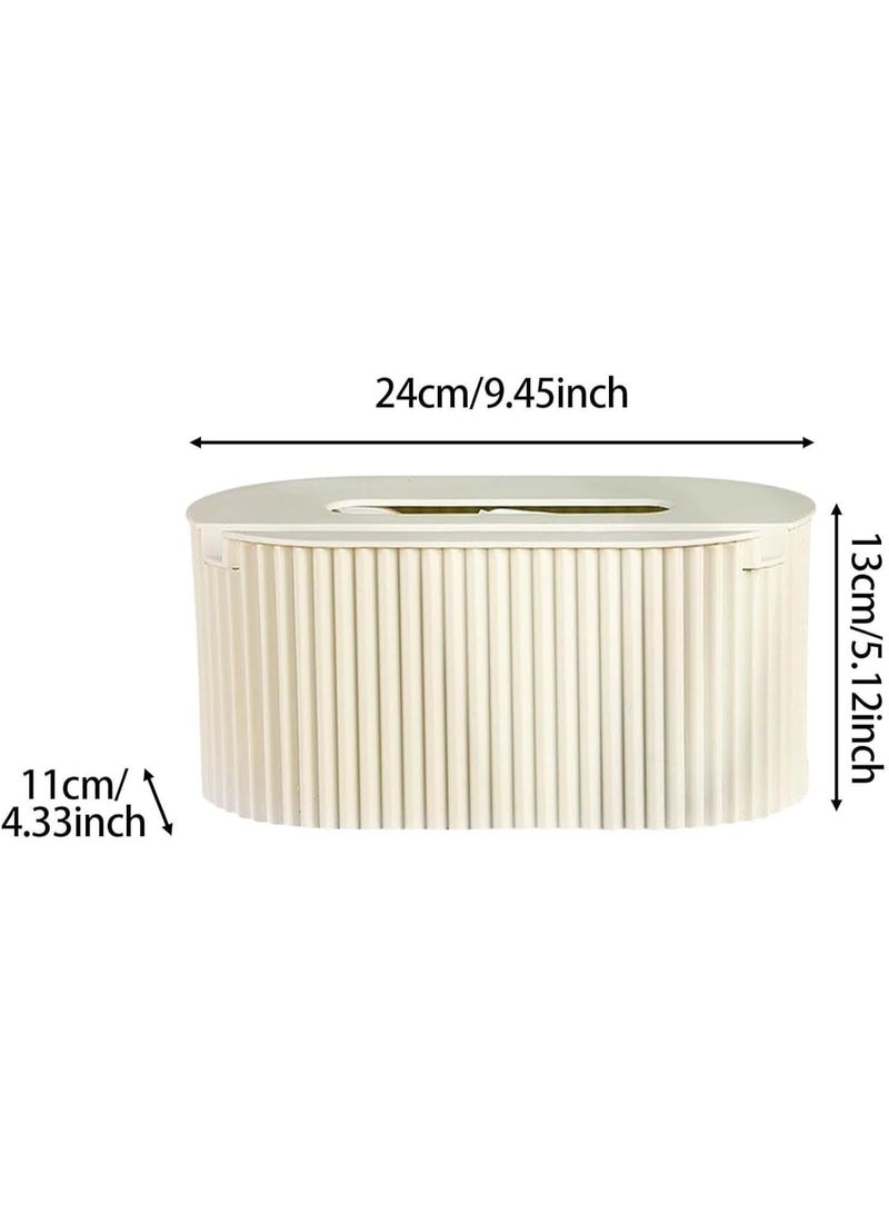 Cable Organizer Box, Wire Box Socket Storage Box with Cover, Strip Shaped Cable Organizer for Hiding Cables and Power Cables, Insulated Connection for Home Office - Image 4
