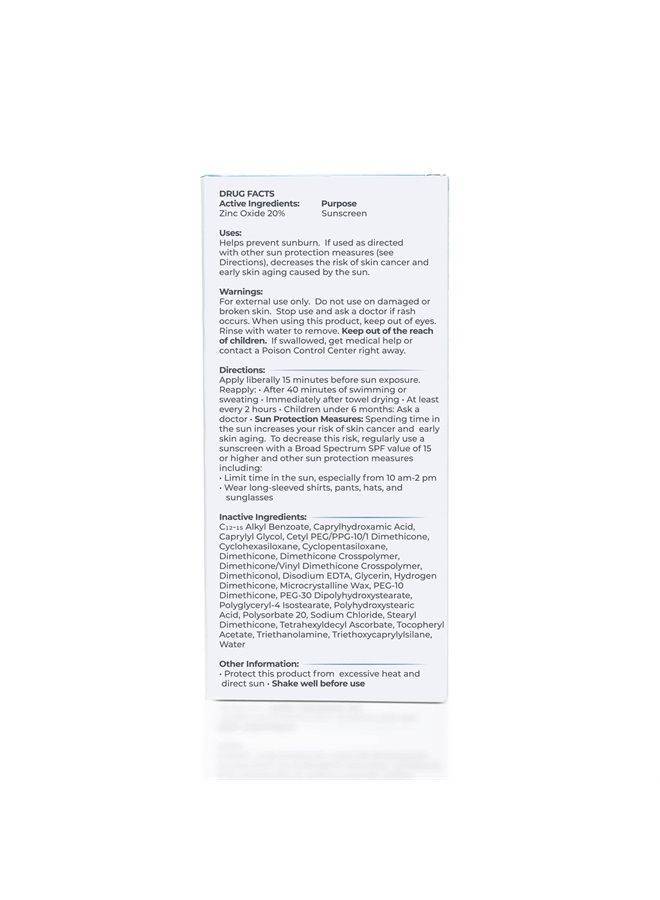 Tizo Ultra Zinc Body & Face Sunscreen Non-Tinted SPF 40, 3.5 oz - Image 2