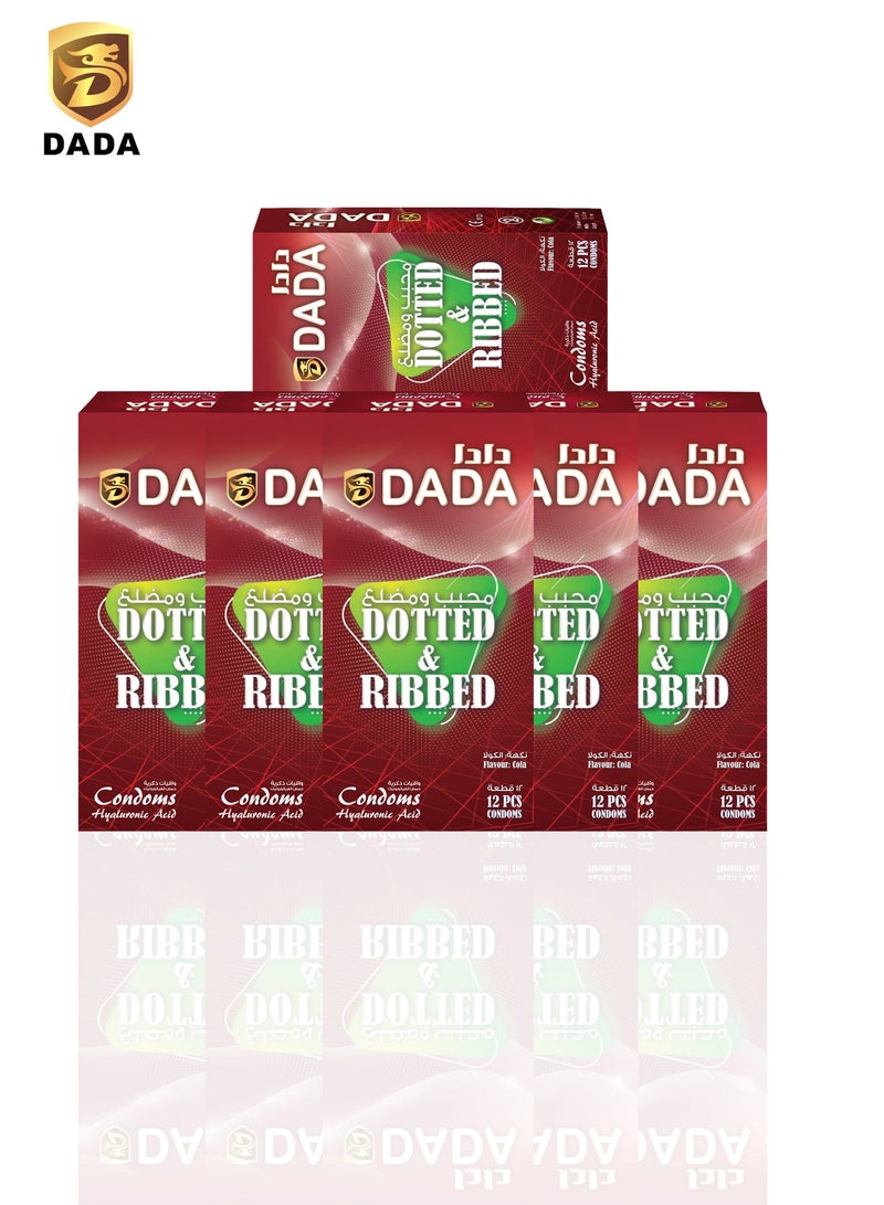 Dada Dotted & Ribbed 12 Pcs Condoms - Image 4