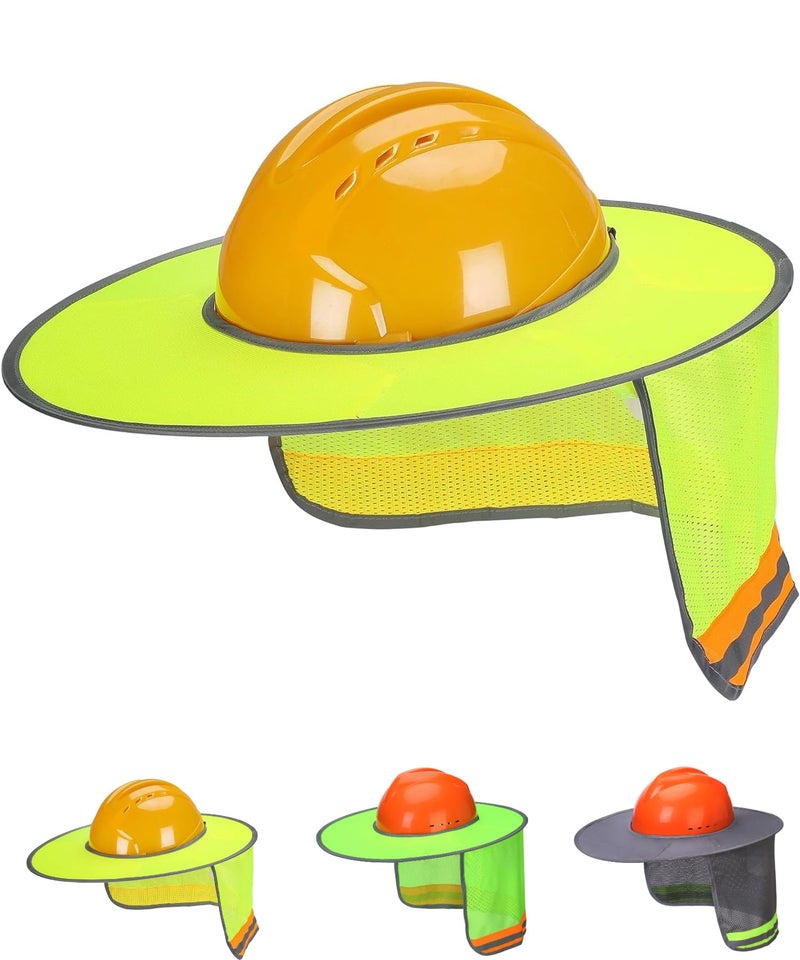UNCO Hard Hat Sun Shield, Mesh Sunshade, Visor, Neck Shade - Image 1
