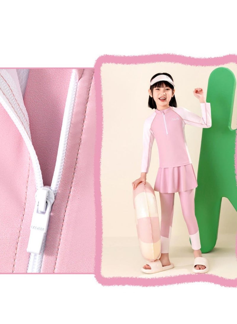 Children's One-Piece Exercise Beach Suit Swimsuit  - Image 5