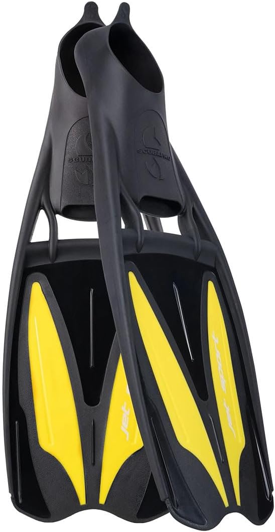 Scubapro Jet Sport Full Foot Fin  Yellow Large - Image 4