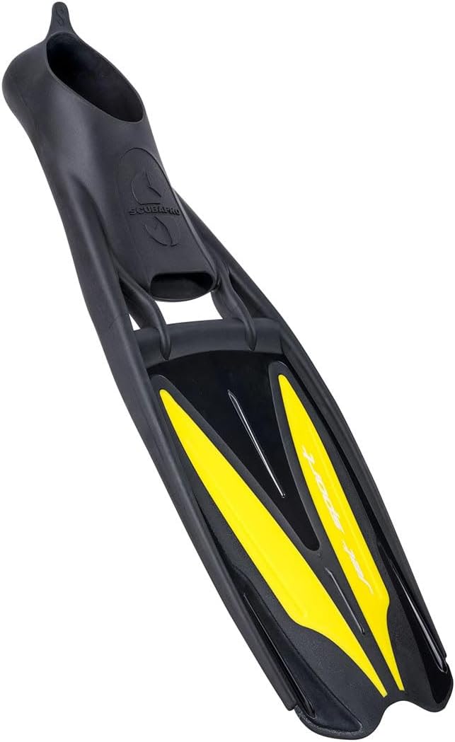 Scubapro Jet Sport Full Foot Fin  Yellow Large - Image 1