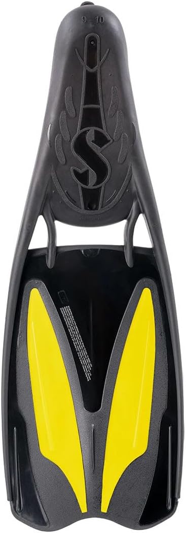 Scubapro Jet Sport Full Foot Fin  Yellow Large - Image 3