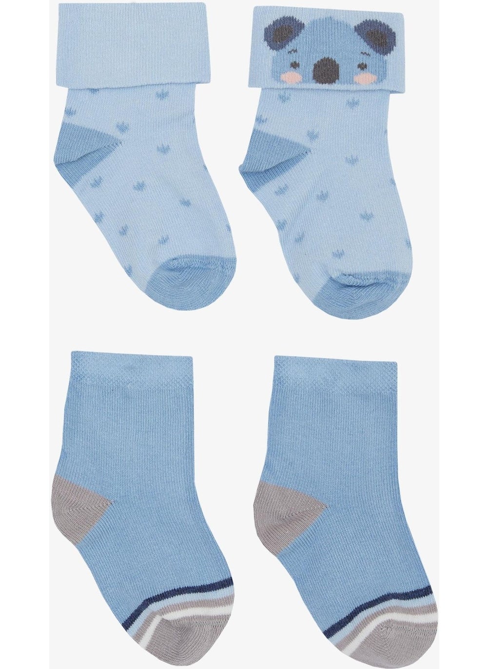 Baby Boy Socks 2-Piece Cute Koala Printed 0-24 Months, Blue - pzsku/ZBFE68E6706CE3AB6131CZ/45/_/1734344167/5d3eb0b9-2bc8-4752-b49a-a6f1ecb7fc08