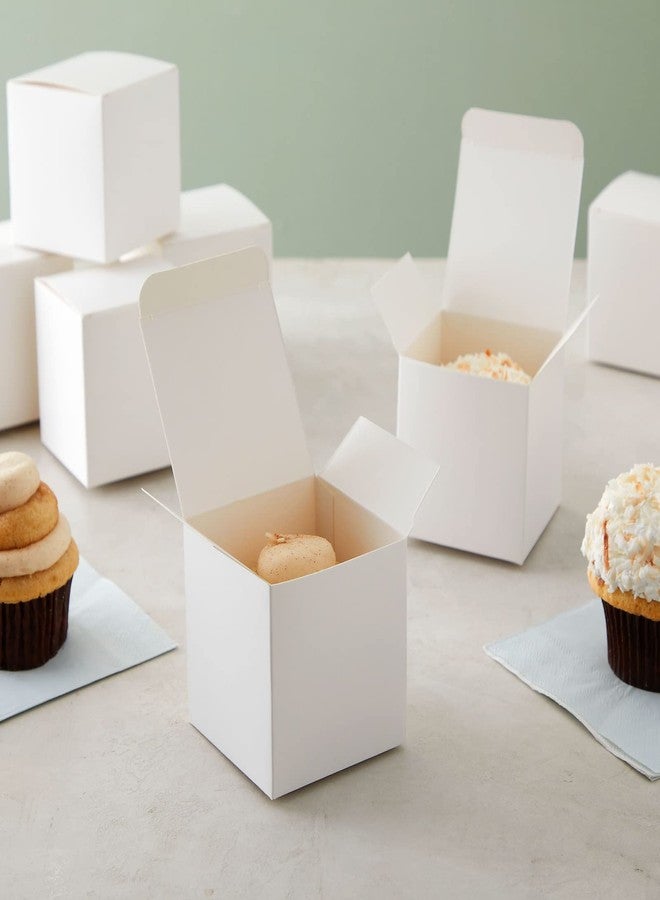 Juvale Bridesmaid Proposal Box - 3 x 3 x 3 In, 100-Count White Mini Gift Boxes with Lids & Cookie Case for Candy & Candle Packaging - Durable Paper & Easy Assembly - Image 3