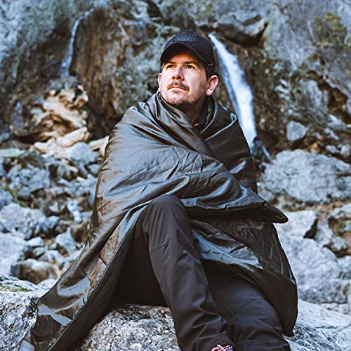 Snugpak Jungle Survival Blanket - Insulated, Lightweight, Water Repellent Polyester, Olive - Image 2