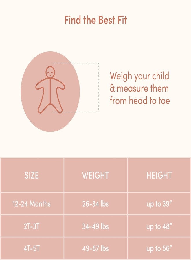 SleepingBaby Flying Squirrel Toddler Pajamas with Practical Zipper for Quick Diaper Changes and Travel Comfort - Navy - 2-3T - Image 5