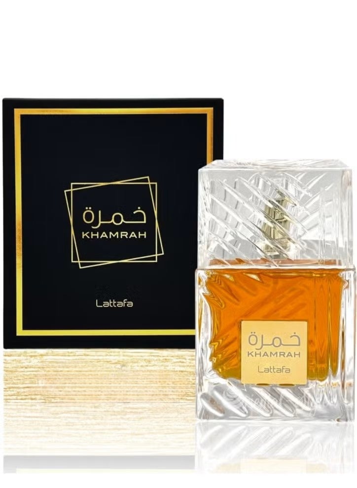 Lattafa Khamrah Eau de Parfum 100ml – Sweet Warm Spicy Vanilla Fragrance, Long Lasting Unisex Perfume - Image 3